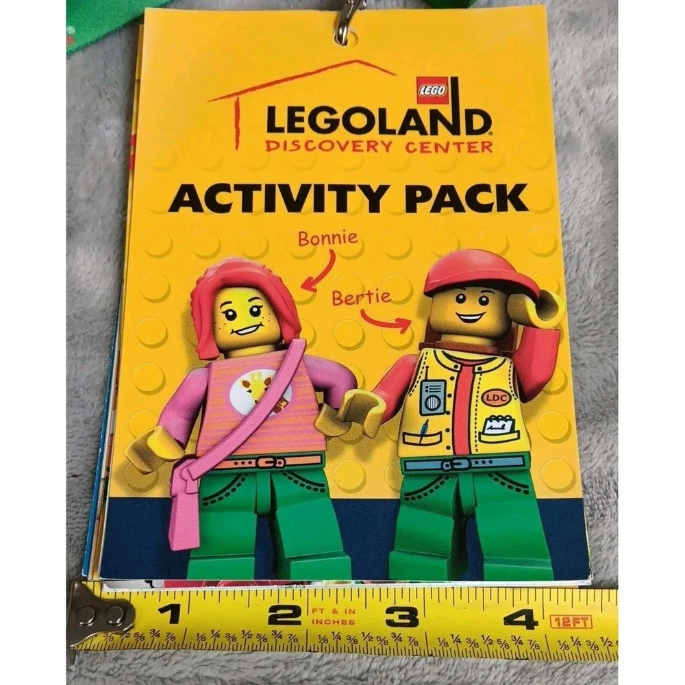 Lego Legoland‎ Discovery Center Activity Pack Green Lanyard Kids 2014 - Picture 4 of 6